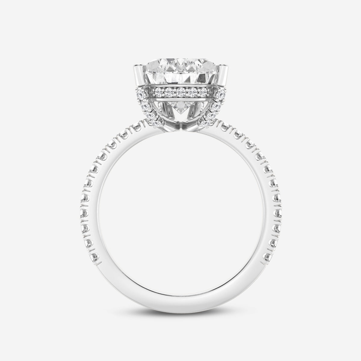 Viviana - Hidden Halo Elegance Engagement Ring