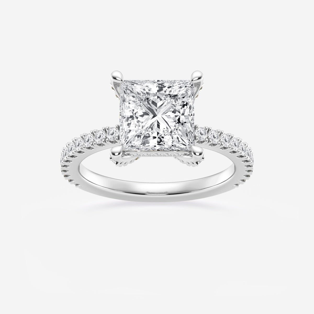 Viviana - Hidden Halo Elegance Engagement Ring