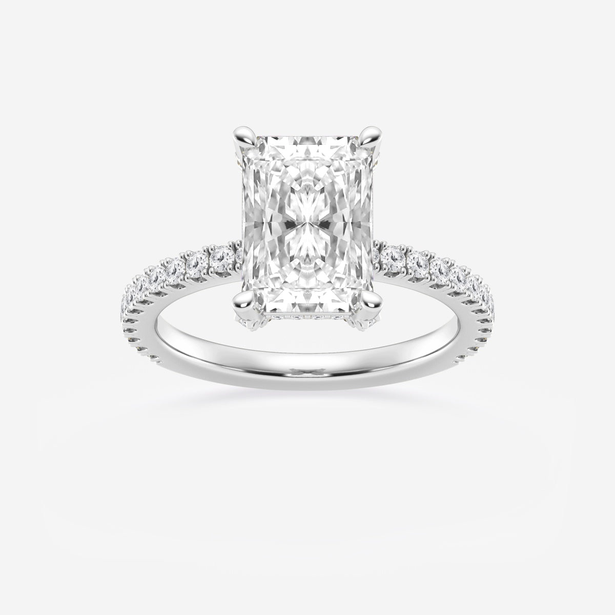 Viviana - Hidden Halo Elegance Engagement Ring