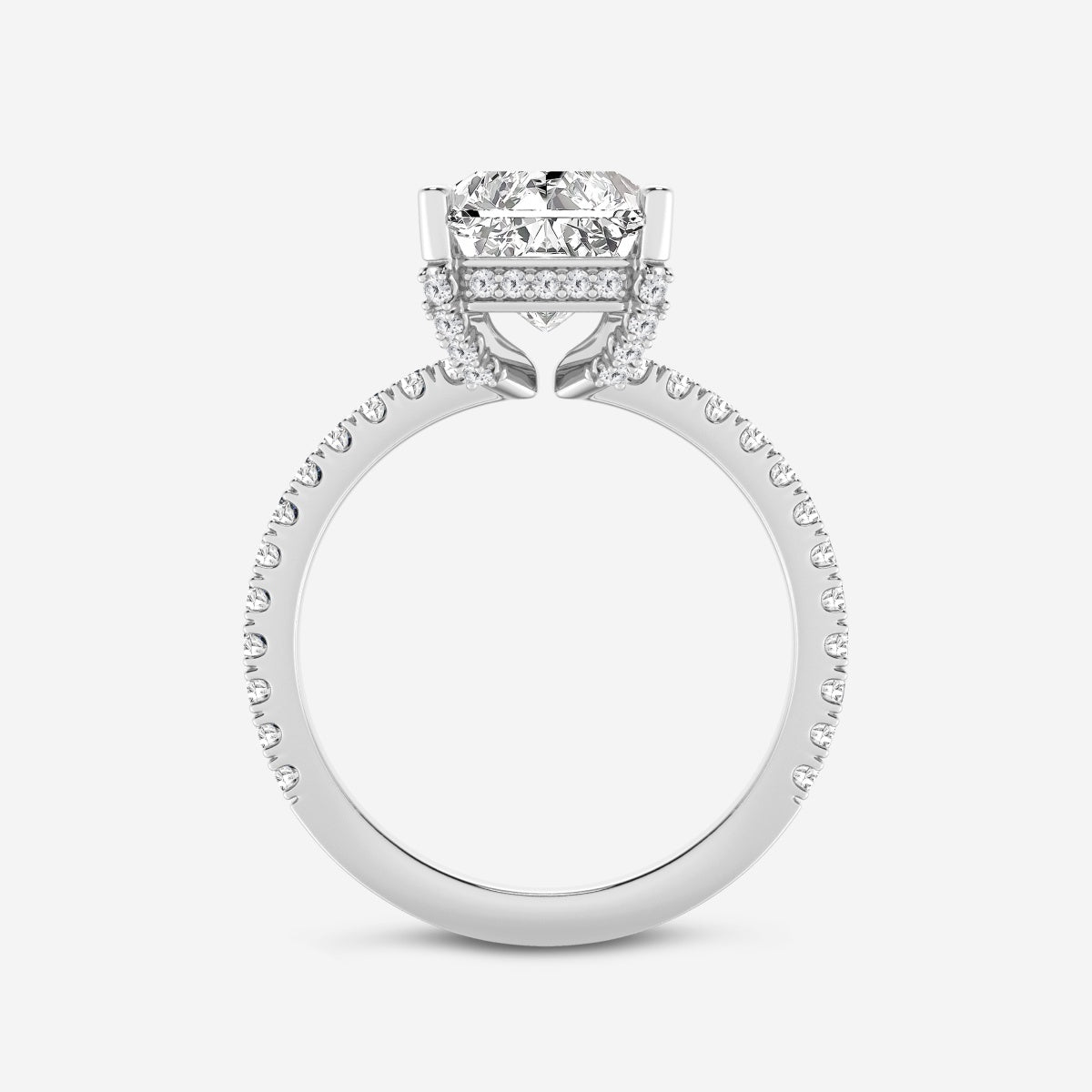 Viviana - Hidden Halo Elegance Engagement Ring