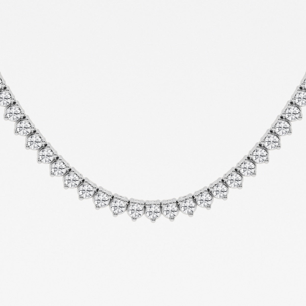 Viviana - Three-Prong Elegance Necklaces