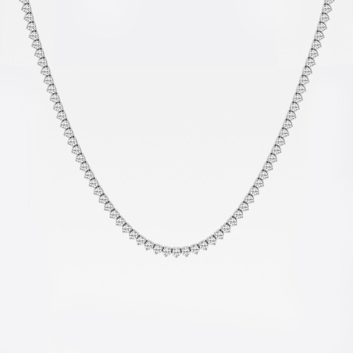 Viviana - Three-Prong Elegance Necklaces