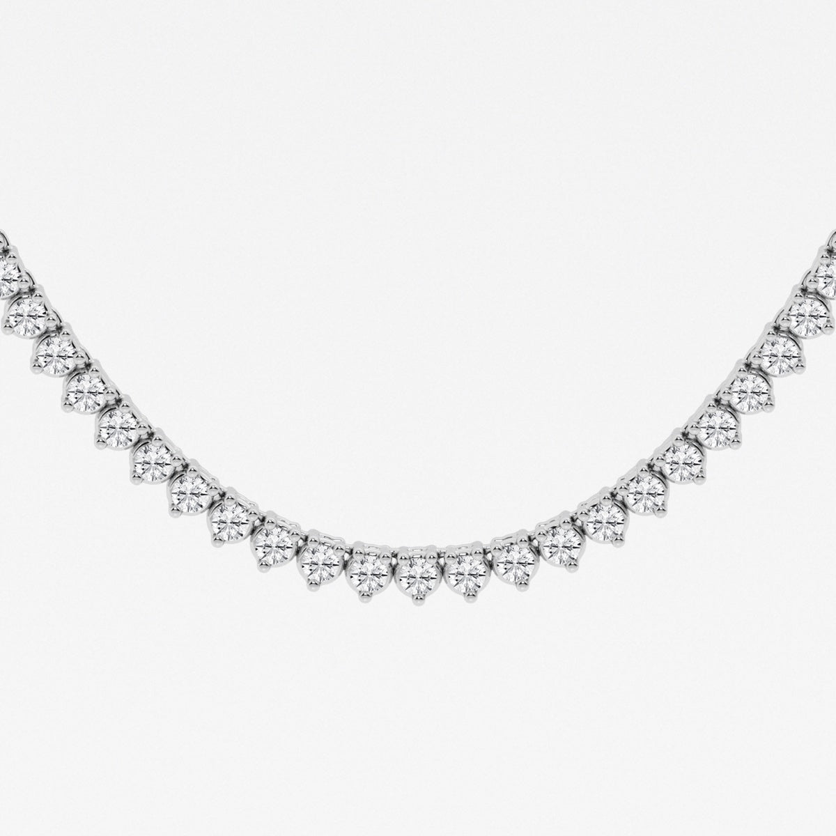 Viviana - Three-Prong Elegance Necklaces