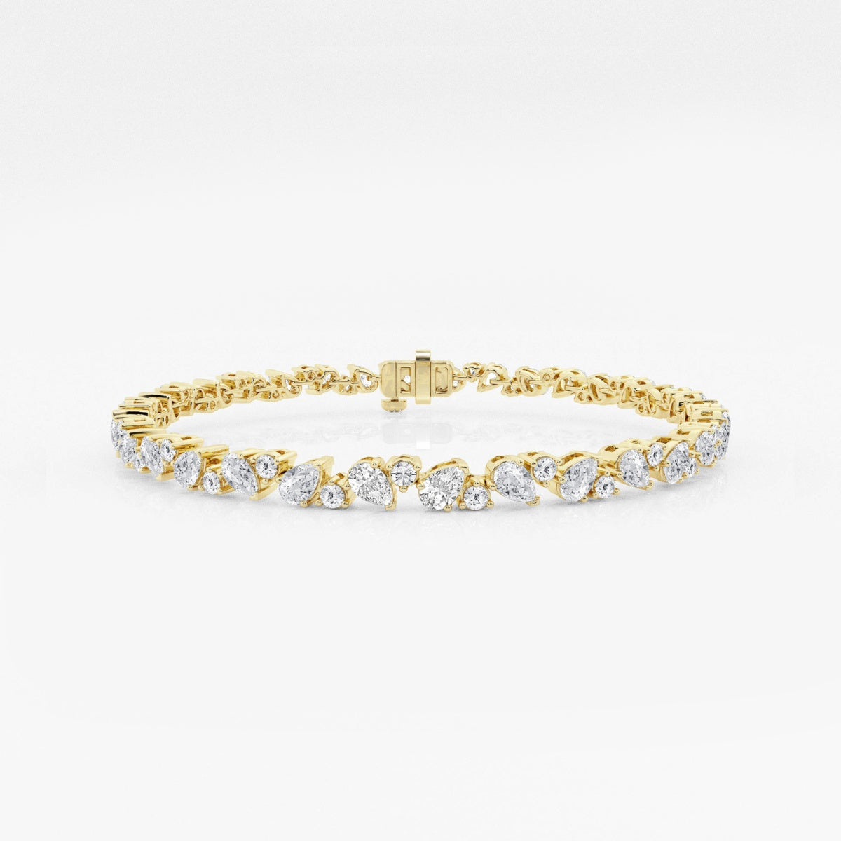 Vivienne - Alternating Shape Design Bracelets