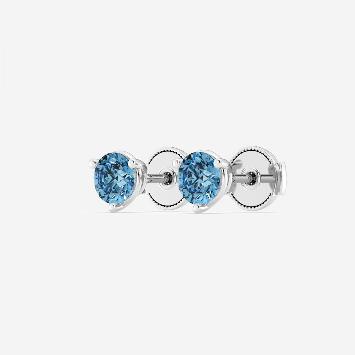 Vivienne - Bold Three-Prong Setting Earrings