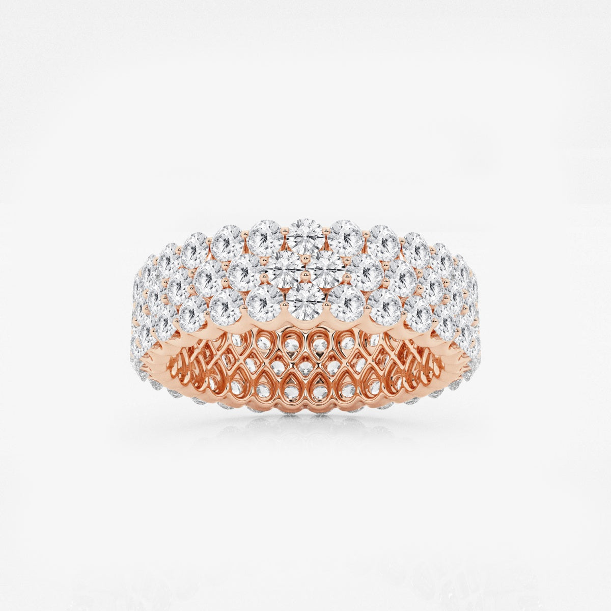 Vivienne - Multi-Row Brilliance Wedding Ring