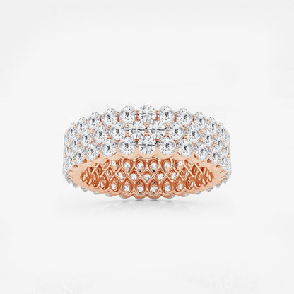 Vivienne - Multi-Row Brilliance Wedding Ring