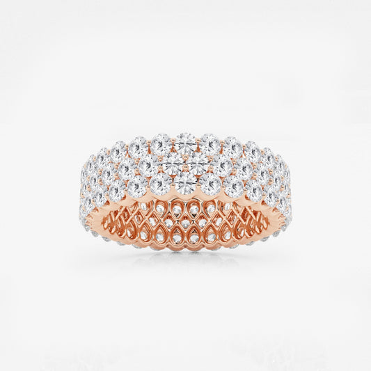 Vivienne - Multi-Row Brilliance Wedding Ring