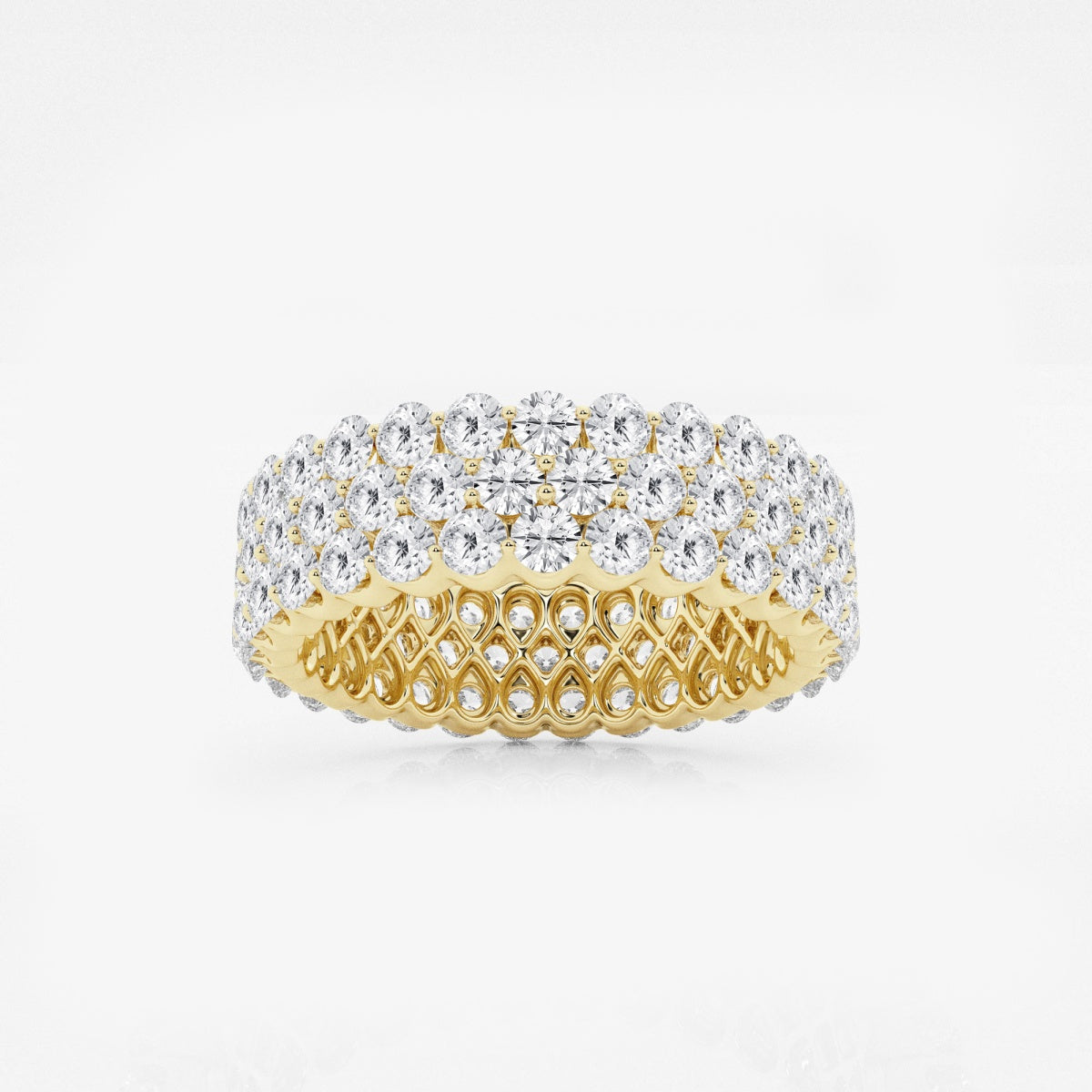 Vivienne - Multi-Row Brilliance Wedding Ring