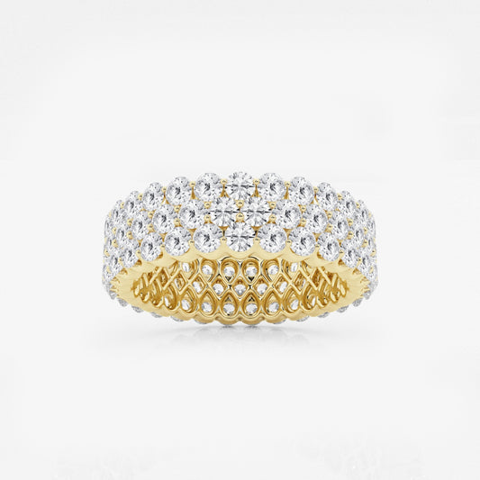 Vivienne - Multi-Row Brilliance Wedding Ring