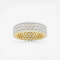 Vivienne - Multi-Row Brilliance Wedding Ring