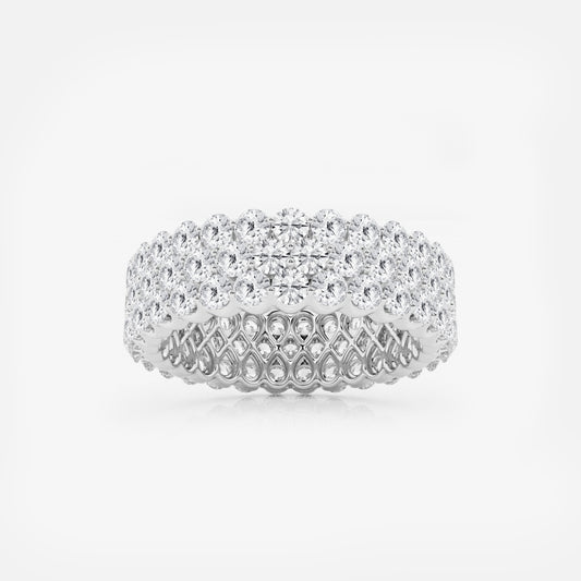 Vivienne - Multi-Row Brilliance Wedding Ring