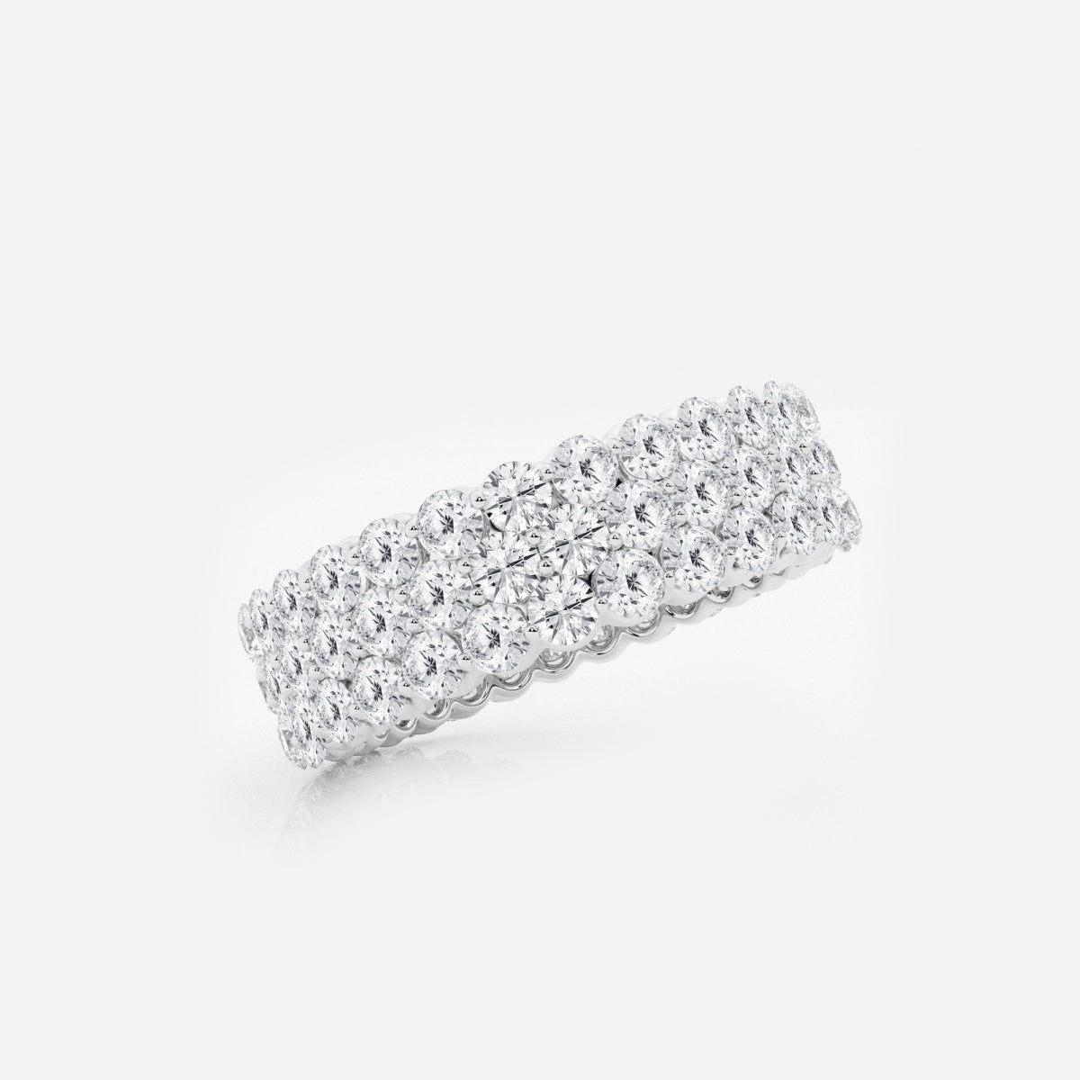 Vivienne - Multi-Row Brilliance Wedding Ring